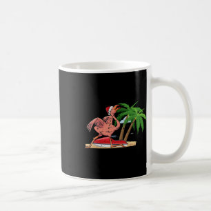 Flamingo Weihnachten im Juli Cooler Tropenvogel St Kaffeetasse