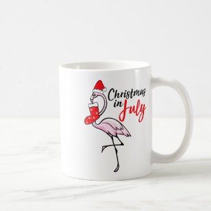 Flamingo Weihnachten im Juli Lustige Party X-mas P Kaffeetasse