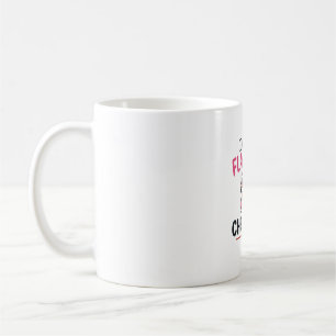 Flamingo Weihnachtszitat Vektor Kaffeetasse