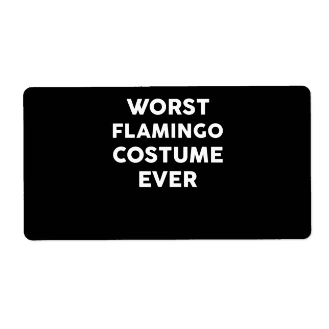 Flamingo | Worst Flamingo Costume Ever (Vorne)