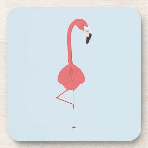 FLAMINGO-YOGA GETRÄNKEUNTERSETZER