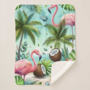 Flamingo Zuflucht Sherpadecke