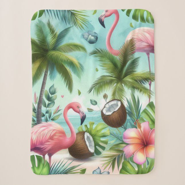 Flamingo Zuflucht Sherpadecke (Vorderseite)