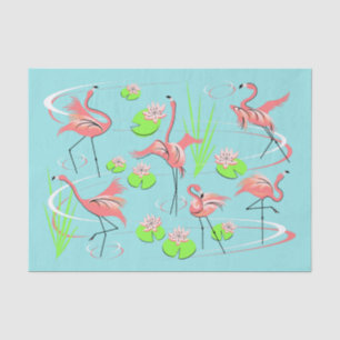 Flamingofandango-Seidenpapier Seidenpapier