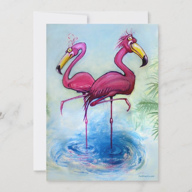 Flamingos (Vorderseite)