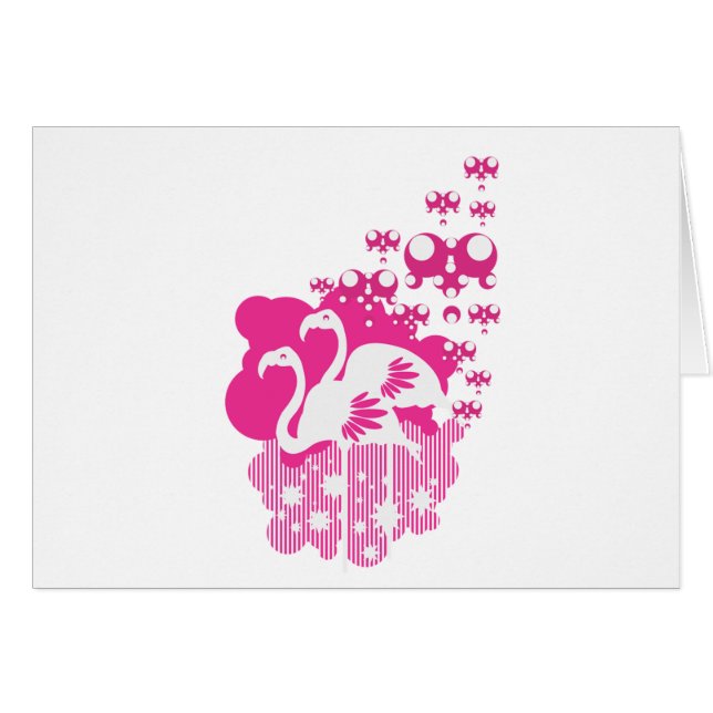 Flamingos (Vorderseite (Horizontal))