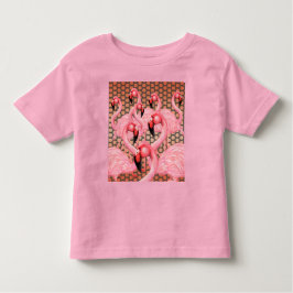 Flamingos auf Parade Kleinkind T-shirt