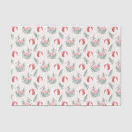 Flamingos & Beach Balls (Design 65 Pink Serie) Seidenpapier