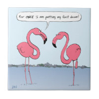 Flamingos-Cartoon