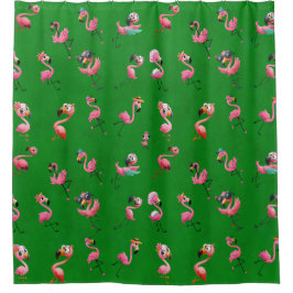 Flamingos Duschvorhang