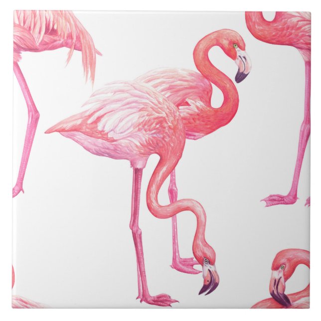 Flamingos Fliese (Vorderseite)