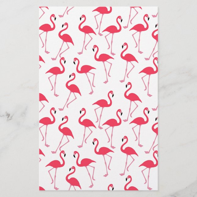 Flamingos Flimingos Briefpapier (Vorderseite)