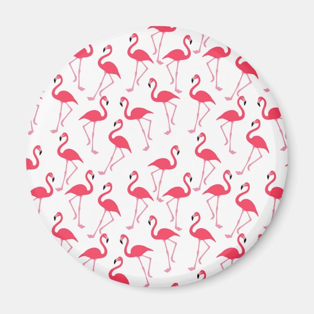 Flamingos Flimingos Magnet (Vorne)