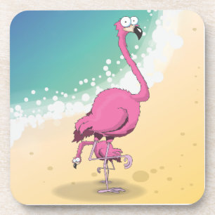 Flamingos Getränkeuntersetzer