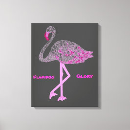 Flamingos Glory Leinwanddruck
