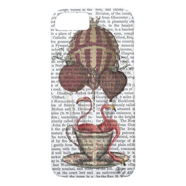 Flamingos in Teacup Case-Mate iPhone Hülle (Rückseite)