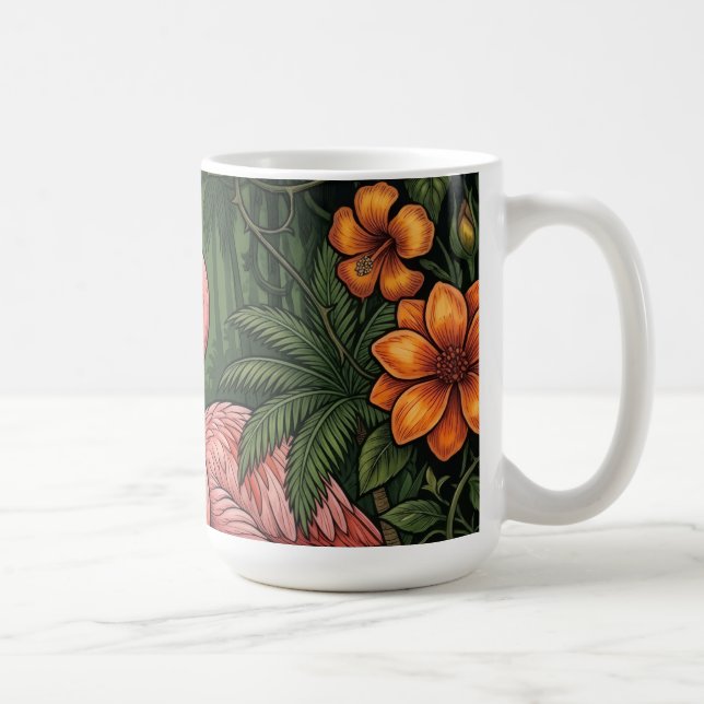Flamingos Kaffeetasse (Rechts)