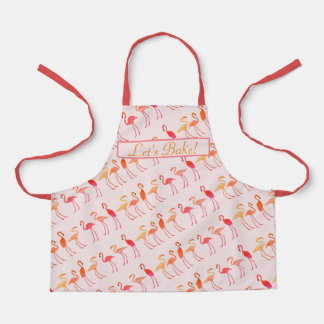 Flamingos Lasse Bake Pink Kids Schürze
