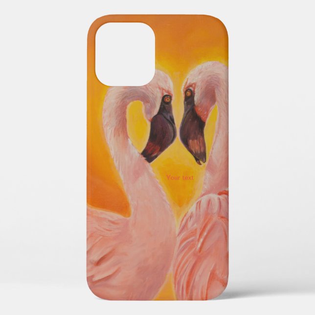 Flamingos Liebe Dance Case-Mate iPhone Hülle (Rückseite)