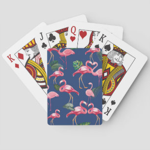 Flamingos Liebe Muster 2 Spielkarten