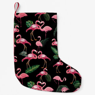 Flamingos Liebe Muster 4 Kleiner Weihnachtsstrumpf