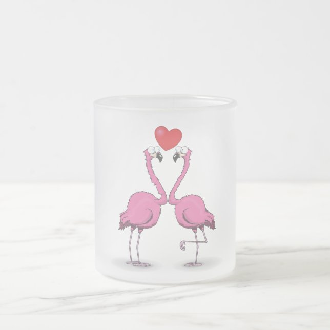 Flamingos Mattglastasse (Mittel)