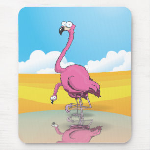 Flamingos Mousepad
