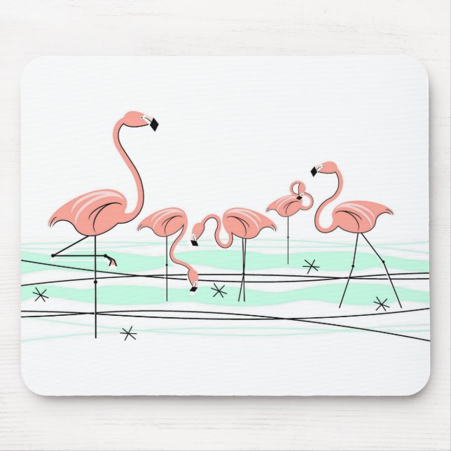 Flamingos Ocean Group Mousepad (Vorne)