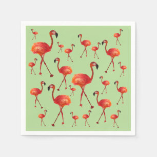 Flamingos Paper Napkins Serviette