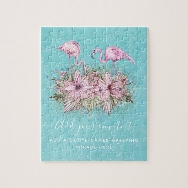 FLAMINGOS Personalisiert (Vertikal)