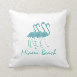 Flamingos personifizieren kissen