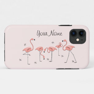 Flamingos Pink Group "Name" iPhone 11 Fall Case-Mate iPhone Hülle