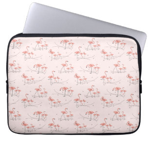 Flamingos Pink Multi Laptop Ärmel Laptopschutzhülle