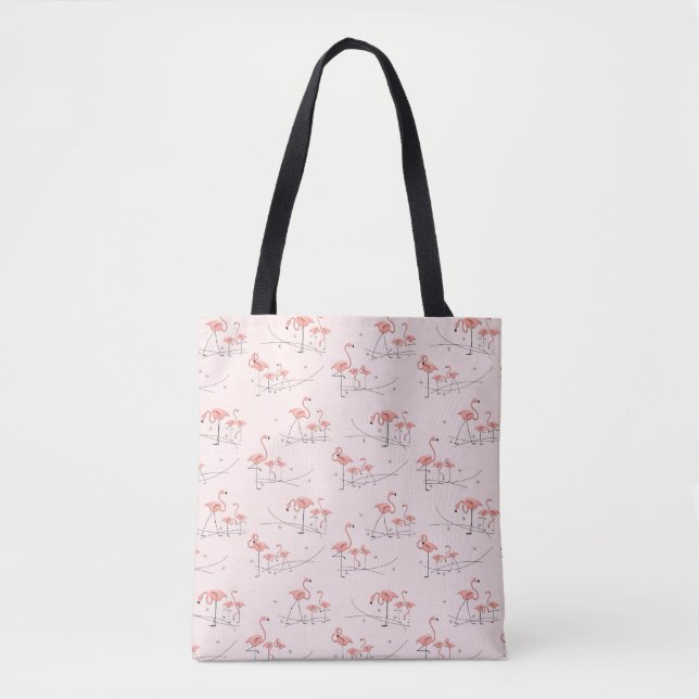 Flamingos Pink Multi überall in der Tasche (Vorderseite)