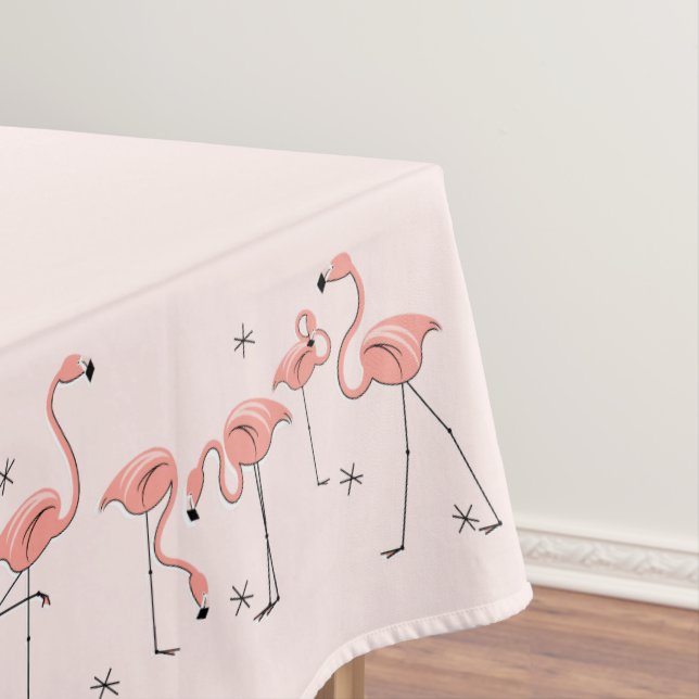 Flamingos Pink Tischdecke (Beispiel)