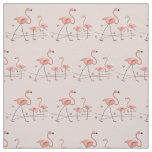 Flamingos Pink Trio 2 Stoff