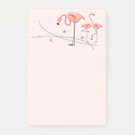 Flamingos Pink Trio 3 Post-it Klebezettel