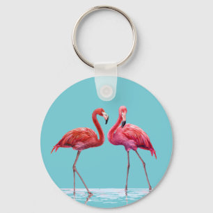Flamingos Schlüsselanhänger