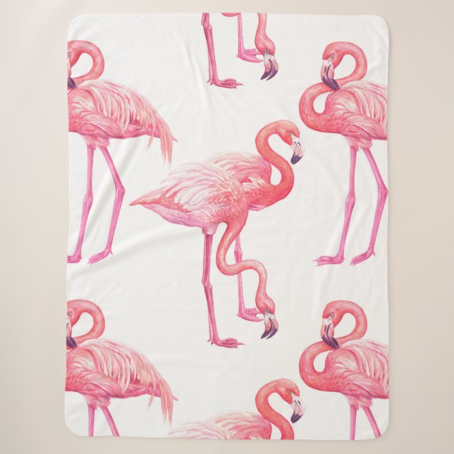 Flamingos Sherpadecke (Vorderseite)