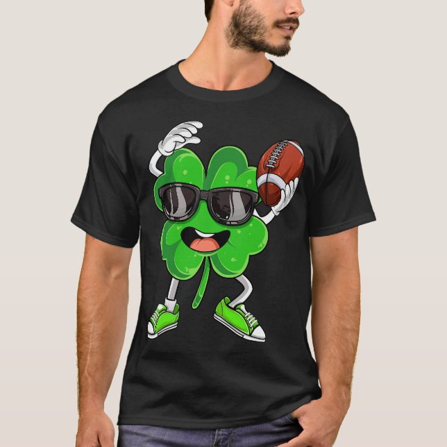 Flamingos sind mein glücklicher Charm St Patricks  T-Shirt (Vorderseite)