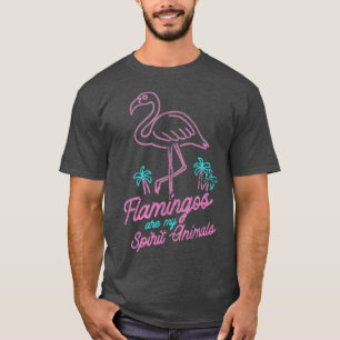 Flamingos sind meine Geisttiere Flamingo T-Shirt