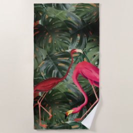 Flamingos Strandtuch