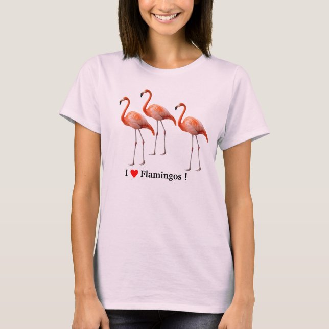 flamingos T-Shirt (Vorderseite)