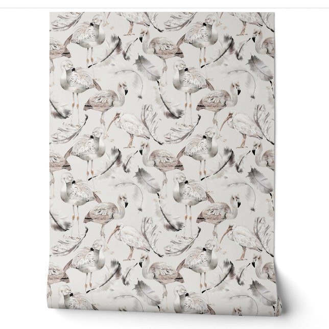 Flamingos Tapete (Abrollen)
