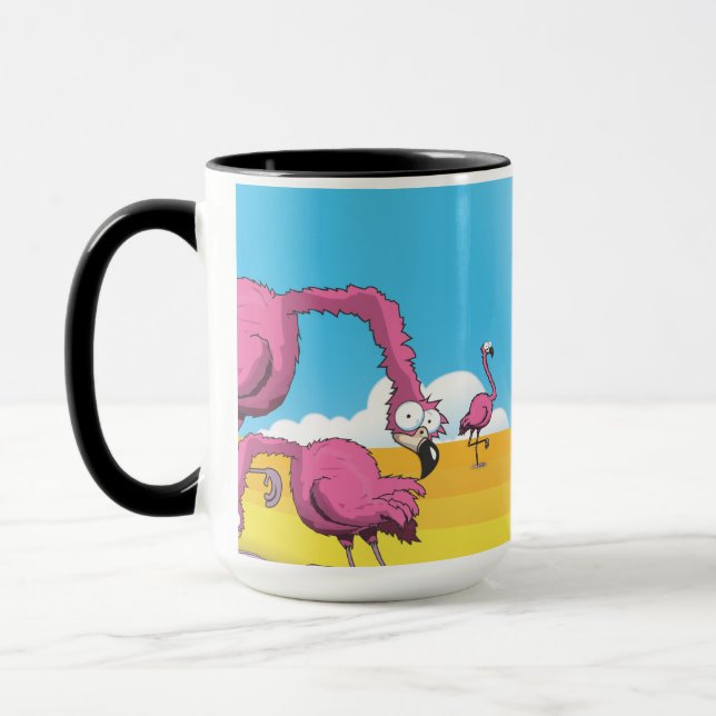 Flamingos Tasse (Links)