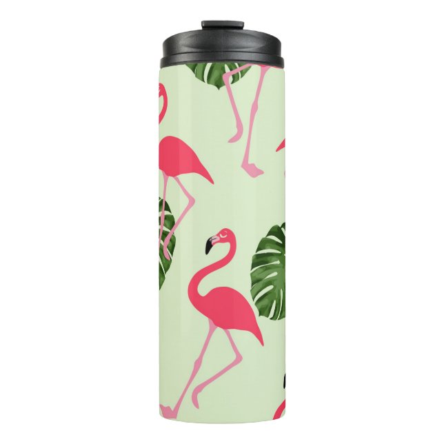 Flamingos Thermosbecher (Vorderseite)
