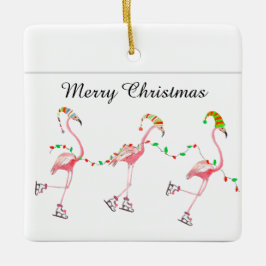 Flamingos Weihnachtsschmuck