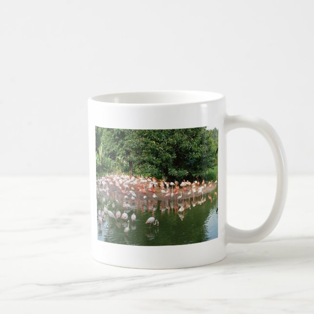 Flamingoschwarm Kaffeetasse (Rechts)