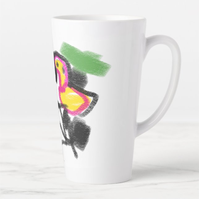Flamings Liebe  Milchtasse (Rechts)