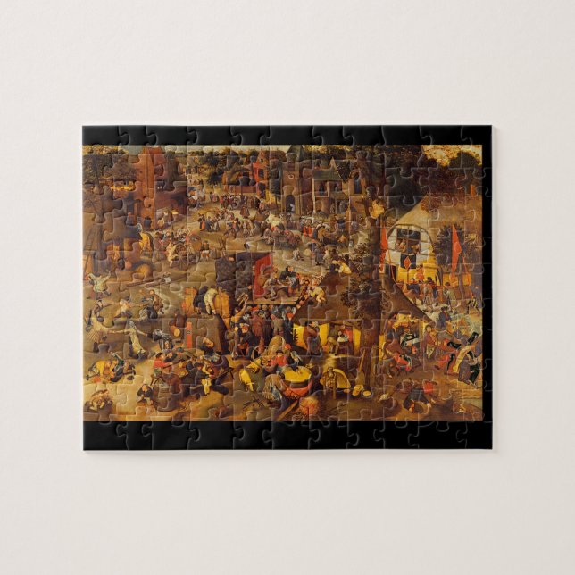 Flämische Fair', Pieter Brueghel_Dutch Meister (Horizontal)